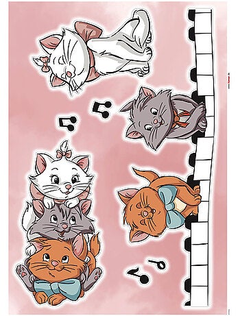 Stickers muraux- Les Aristochats Kittens