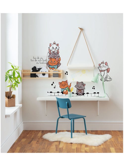 Stickers muraux-  Les Aristochats Kittens - Kiabi