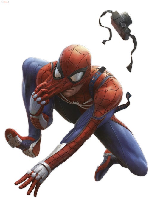 Stickers muraux- marvel spider-man camera - 2 pièces - Kiabi