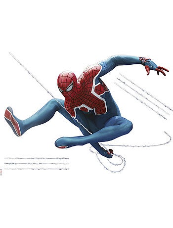 Stickers muraux- marvel spider-man epic swinging - 7 pièces