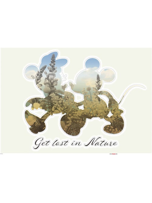 Stickers muraux- mickey get lost - Kiabi