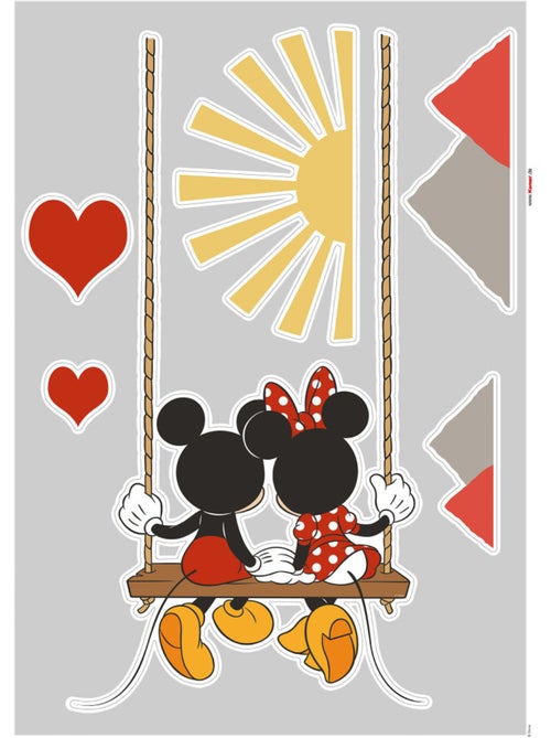 Stickers muraux- mickey swing - 7 pièces - Kiabi