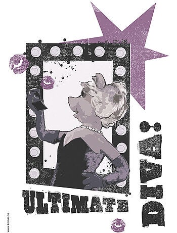Stickers muraux- muppets ultimate diva