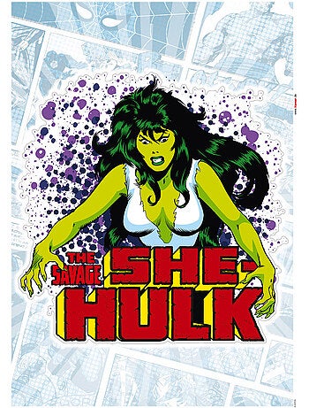 Stickers muraux- she-hulk comic classic