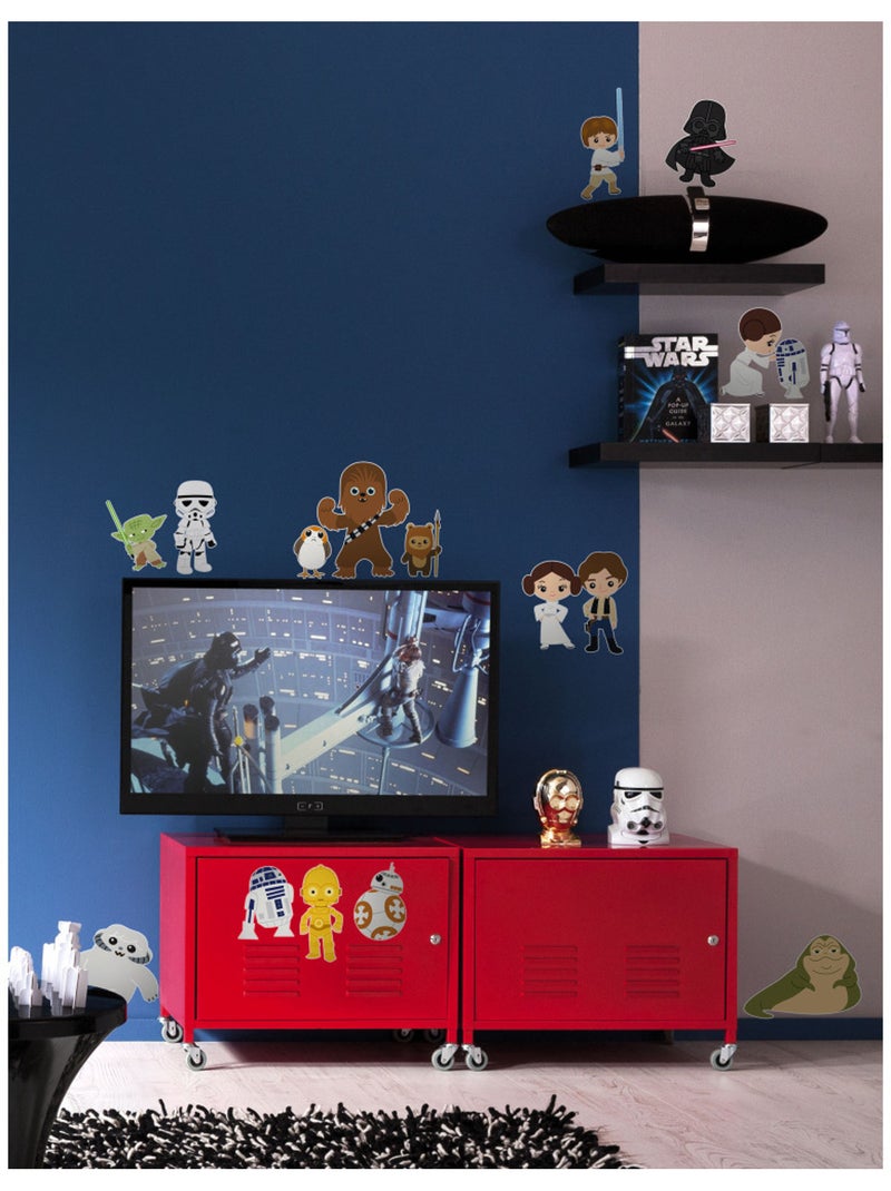 Stickers muraux- star wars little heroes Multicolore - Kiabi