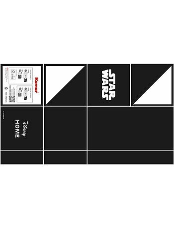 Stickers muraux- star wars the mandalorian grogu enchanted frogs - 5 pièces