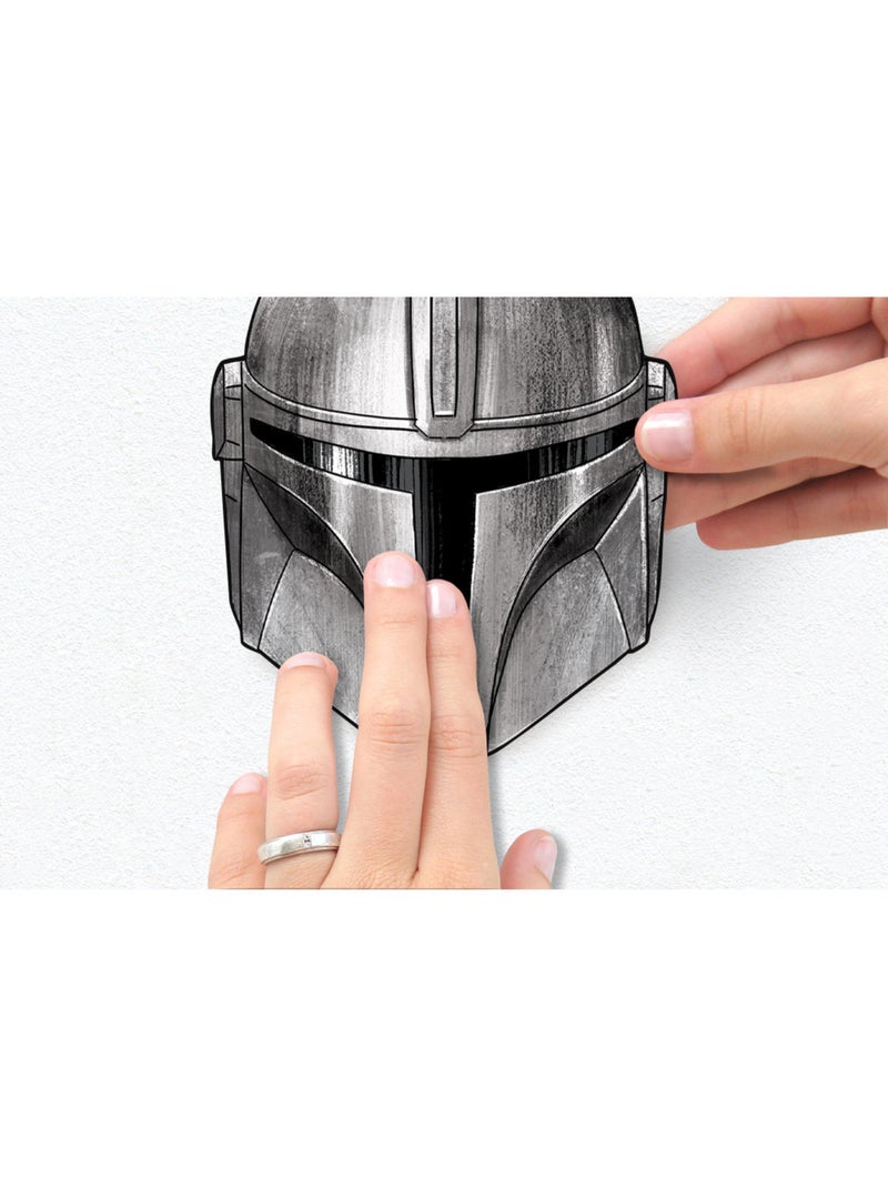 Stickers muraux- star wars the mandalorian helmets - 4 pièces Multicolore - Kiabi