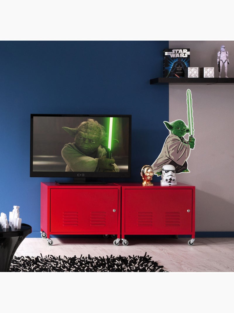 Stickers muraux- star wars yoda training session - 1 pièces Multicolore - Kiabi