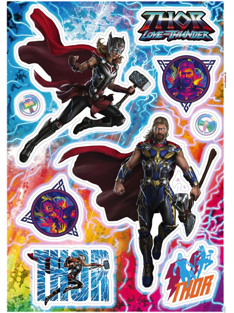 Stickers muraux- thor4 - thor jane mixup Multicolore - Kiabi