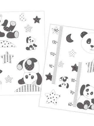 Stickers muraux 70x50cm en Adhésif gris - SAUTHON