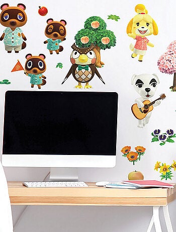Stickers muraux Animal Crossing