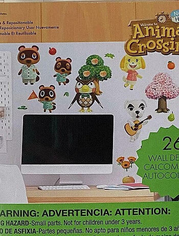 Stickers muraux Animal Crossing