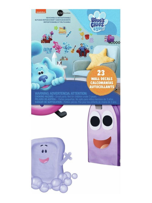Stickers muraux Blue's Clues Nickelodeon - Kiabi