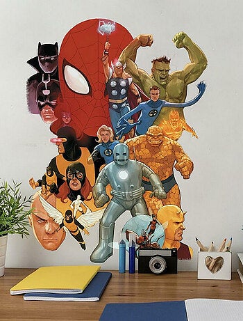 Stickers muraux classiques Marvel Avengers