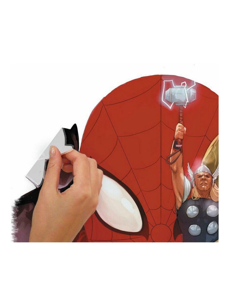 Stickers muraux classiques Marvel Avengers Multicolore - Kiabi