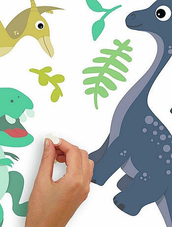 Stickers Muraux Dinosaures amusants
