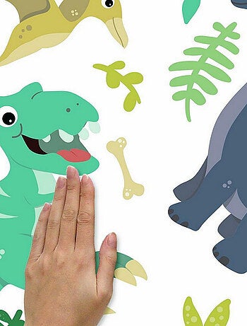 Stickers Muraux Dinosaures amusants