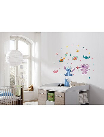 Stickers muraux Disney - Le monde de Stitch - 50x70 cm