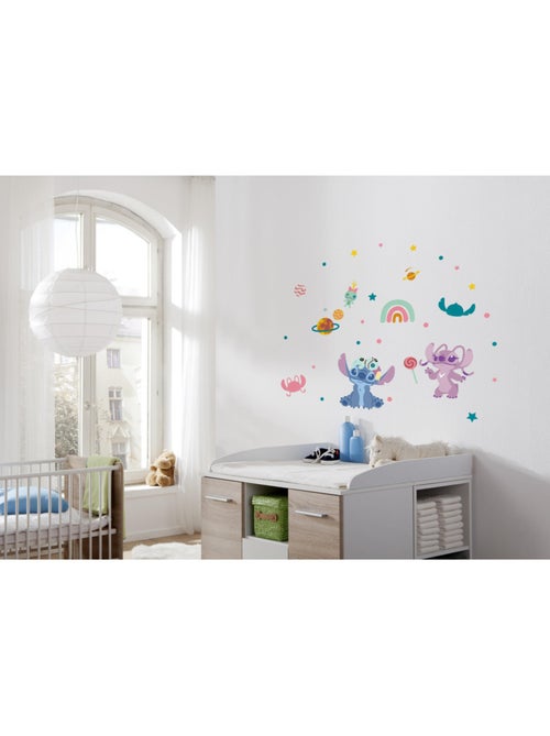 Stickers muraux Disney - Le monde de Stitch - 50x70 cm - Kiabi