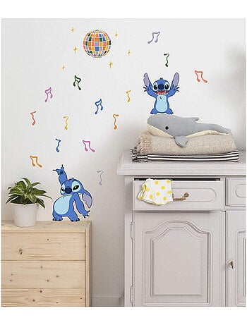 Stickers muraux Disney - Stitch musique - 50x70 cm