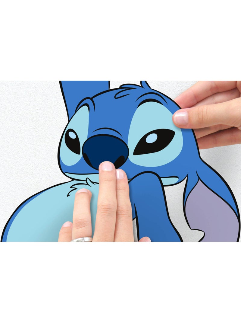 Stickers muraux Disney - Stitch musique - 50x70 cm Multicolore - Kiabi