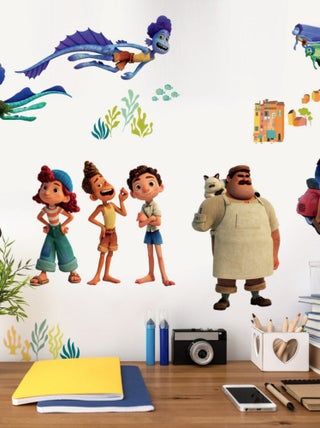 Stickers Muraux Disney Luca et ses amis