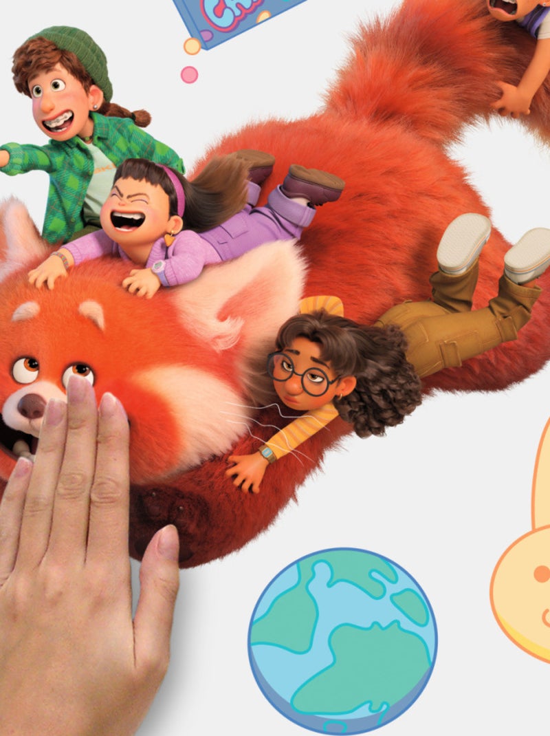 Stickers Muraux Disney Pixar Personnages Alerte Rouge Multicolore - Kiabi