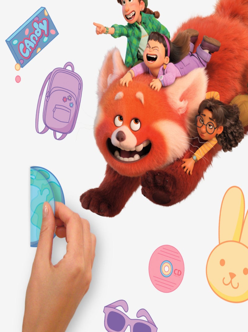 Stickers Muraux Disney Pixar Personnages Alerte Rouge Multicolore - Kiabi