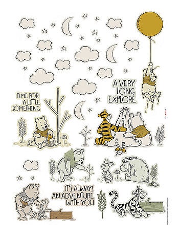Stickers Muraux Disney Winnie l'Ourson -Winnie Woodland-