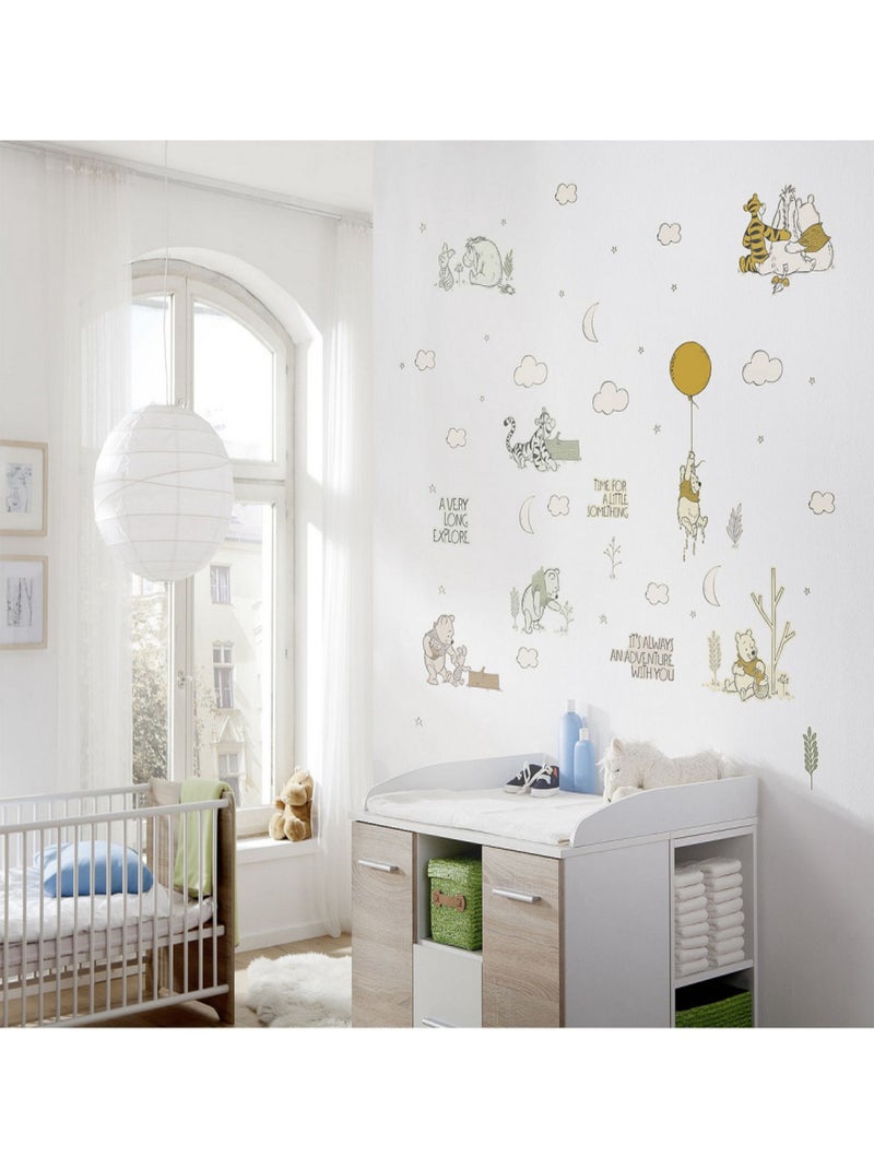 Stickers Muraux Disney Winnie l'Ourson -Winnie Woodland- Multicolore - Kiabi