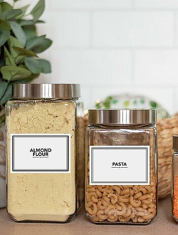 Stickers Muraux Etiquettes garde-manger personnalisables