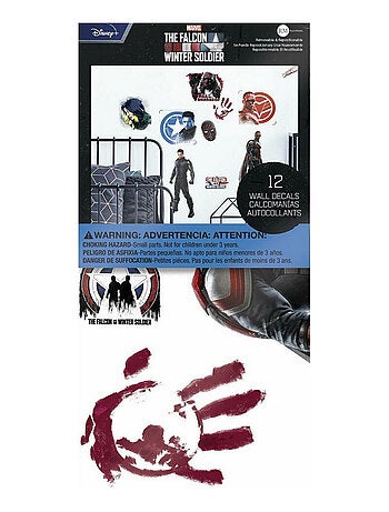 Stickers Muraux Falcon et le Soldat de l'Hiver Marvel