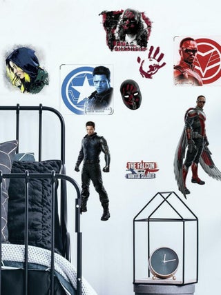 Stickers Muraux Falcon et le Soldat de l'Hiver Marvel