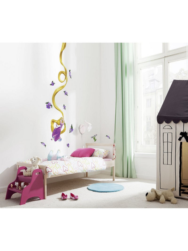 Stickers Muraux géant Princesse Raiponce Disney Multicolore - Kiabi