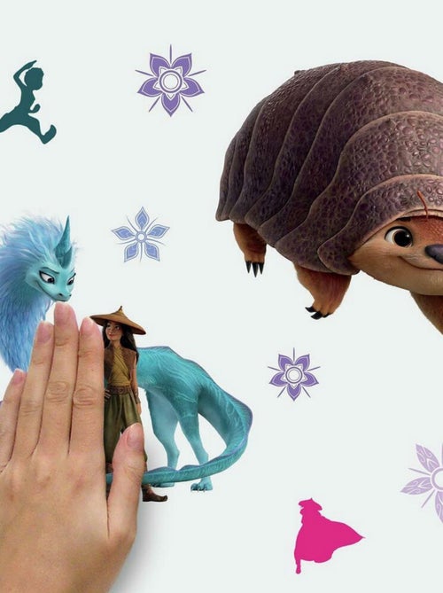 Stickers muraux géant Raya et le dernier Dragon et Kumandra - Kiabi