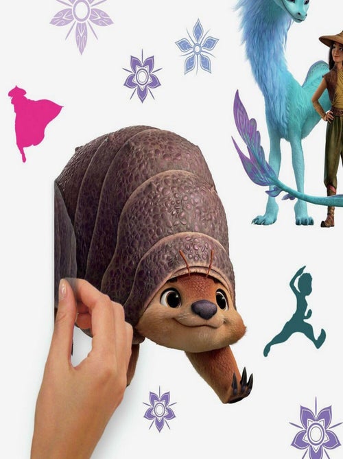 Stickers muraux géant Raya et le dernier Dragon et Kumandra - Kiabi