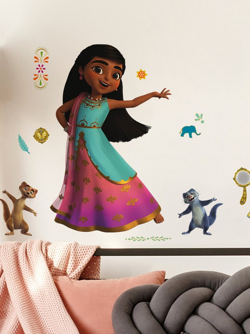 Stickers Muraux géants - Mira : Détective Royal- Mira et ses amis Multicolore - Kiabi