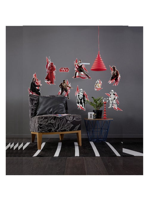 Stickers muraux géants -Star Wars The Last Jedi- - Kiabi