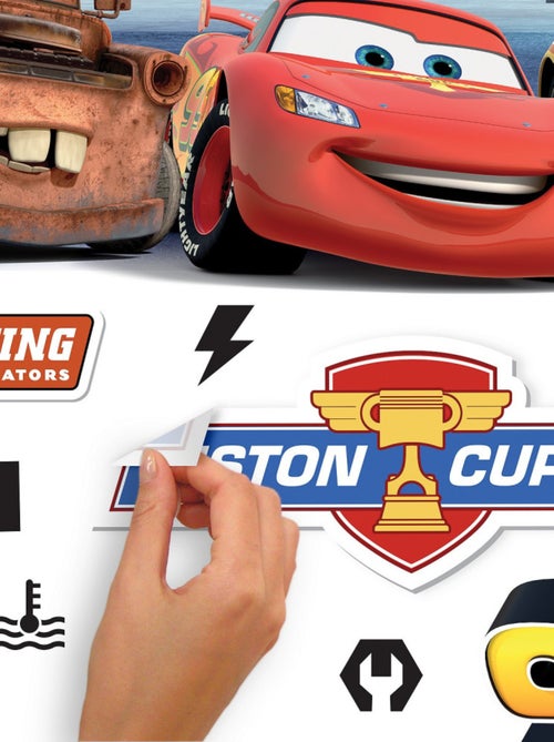 Stickers Muraux Géants Disney Cars - Avec les Lettres de l'Alphabet - Kiabi