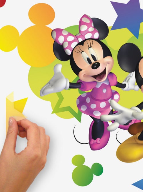 Stickers Muraux Géants Disney Mickey et lettres de l'alphabet - Kiabi