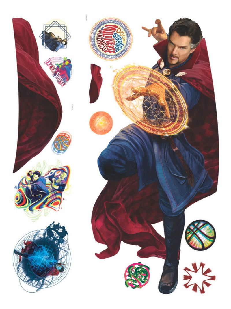 Stickers Muraux Géants Doctor Strange Multicolore - Kiabi