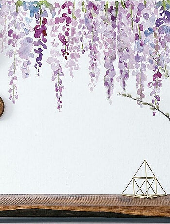 Stickers muraux géants Fleurs de Lilas