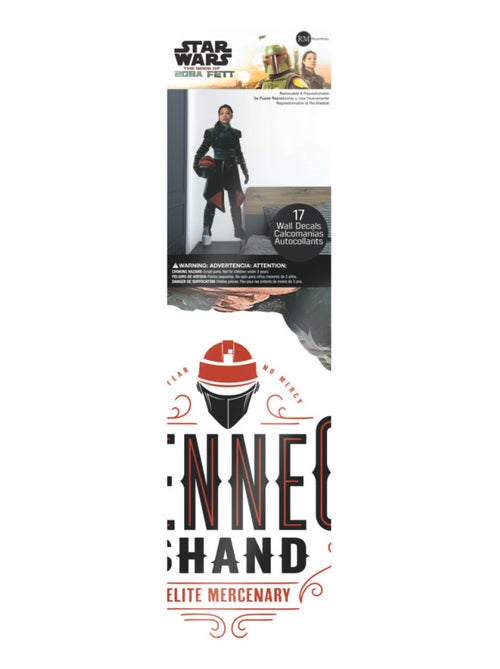 Stickers Muraux Géants Le Livre de Boba Fett - Fennec - Star Wars - Kiabi