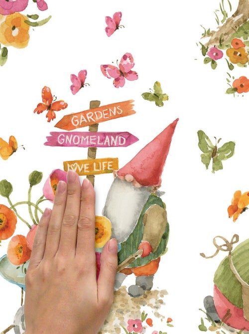 Stickers Muraux Géants Lisa Audit Nains de Jardin - Kiabi