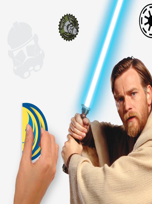 Stickers Muraux Géants Obi Wan Kenobi Classique - Kiabi