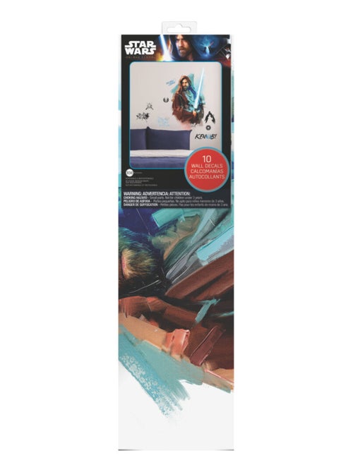 Stickers Muraux Géants Obi Wan Kenobi Peint - Star Wars - Kiabi