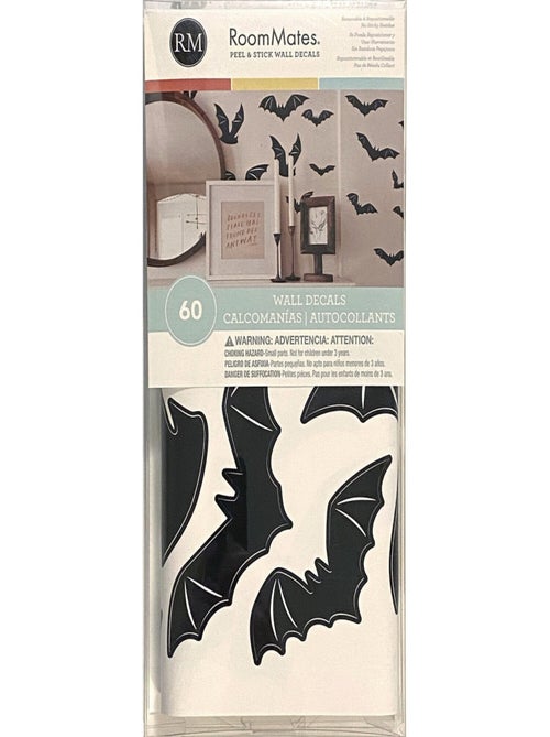 Stickers Muraux Halloween Chauve-Souris - Kiabi