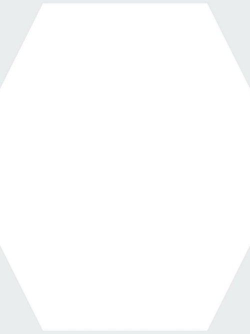 Stickers Muraux Hexagones Blancs Personnalisables et effaçables à sec - Kiabi
