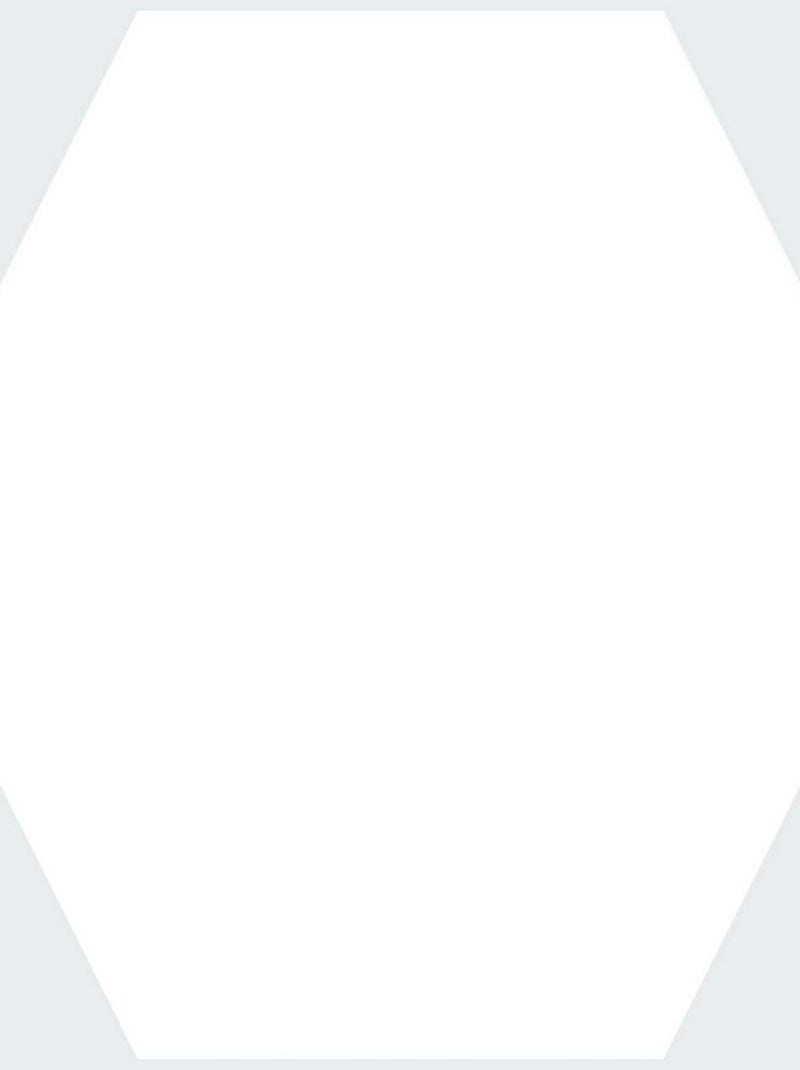 Stickers Muraux Hexagones Blancs Personnalisables et effaçables à sec Blanc - Kiabi