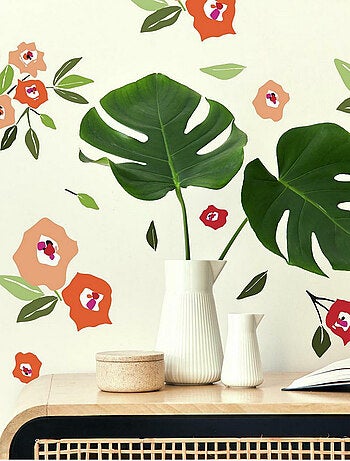 Stickers Muraux Jane Dixon ambiance florale